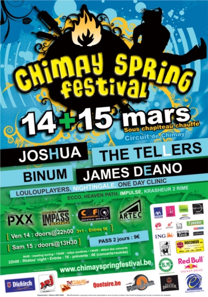 flyers chimay spring festival 2008